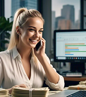 International IT team working on AI, cloud and software development projects