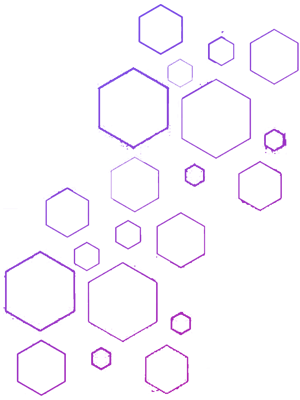 Decorative shape illustrating modern IT services and digital innovation